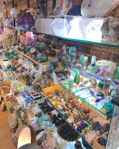 Journey into the realm of witchcraft crystals at the emporium